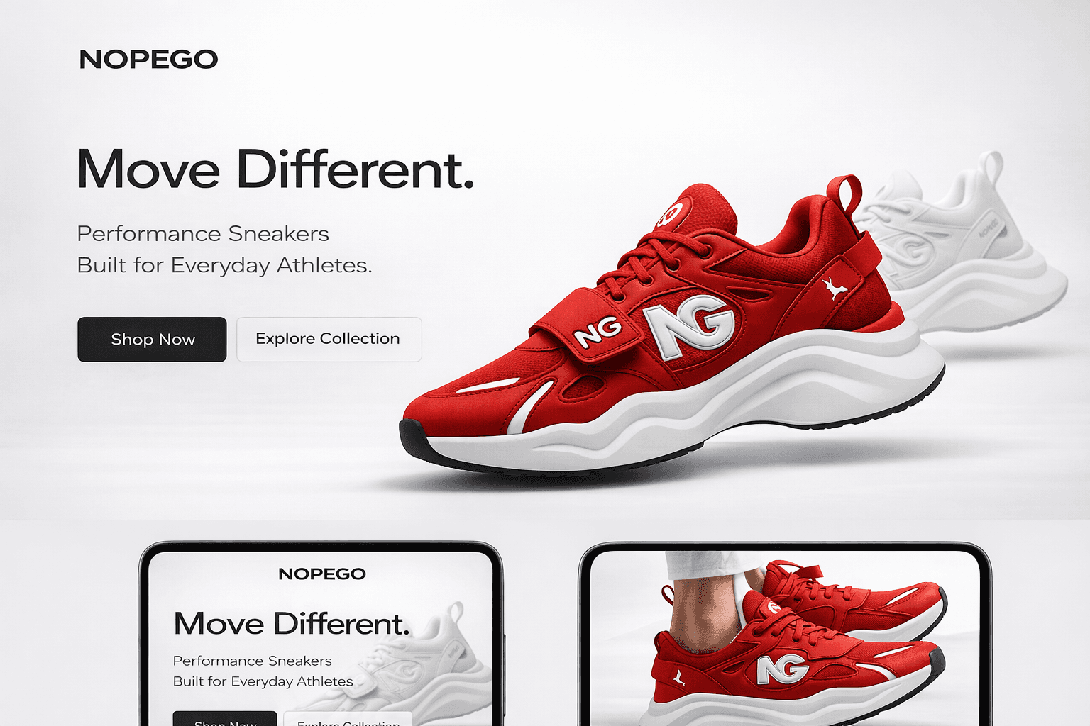 NOPEGO Performance Sneakers